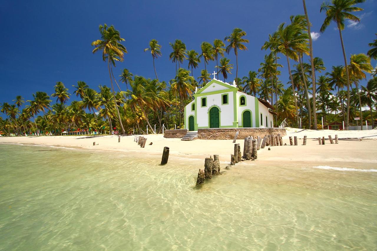 Sitio Recanto Feliz-Beira-Mar, Pertinho Da Igrejinha Praia dos Carneiros Exteriör bild